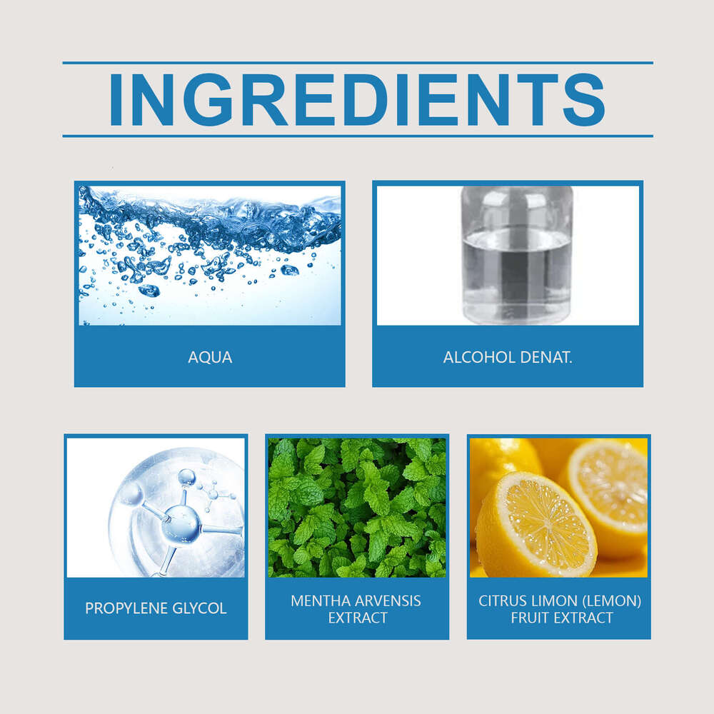 Roxelis Men's Mint Long-lasting Fragrance Light and Elegant Fresh Atmosphere Cologne Perfume S260131