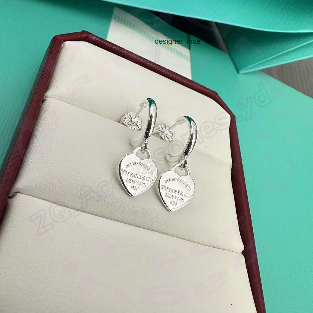 tiffamy and co stainless steel heart love stud t earrings s jewlery for women classic g letter designer couple gifts engagement jewelry tiffanies and tiffanyx co HL8E