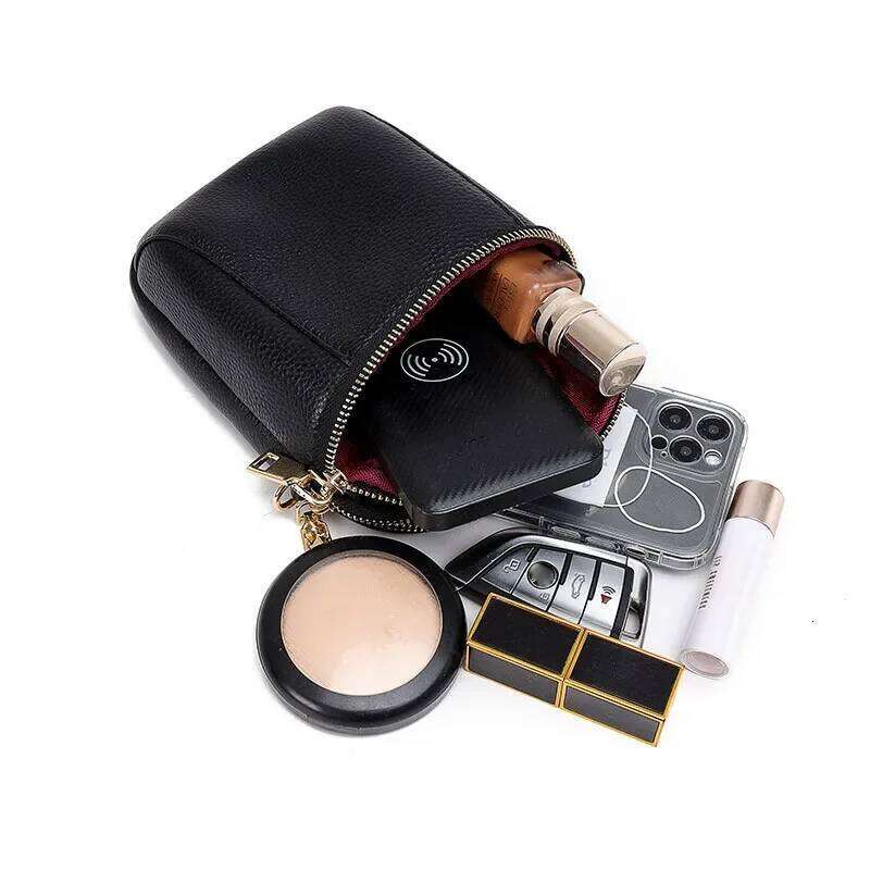 Genuine Leather Mobile Phone New Mini Cross-body Texture Top Layer Cowhide Shoulder Bag for Women Fashion High Quality Soft
