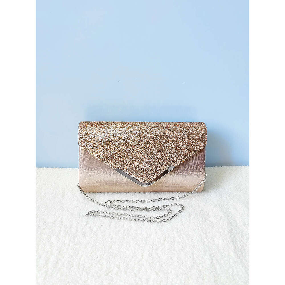 2026 Hot Sale Shiny Glitter Women's Evening Wedding Banquet Crossbody Bag Large Capacity