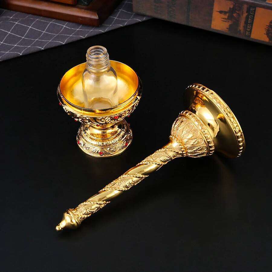 A creative metal bottle, perfume vaporizer, suitable for yoga, meditation, guests. Y260131