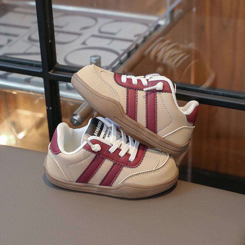 2024 Boys And Girls Canvas Children's School Performance Fashion Children Biscuit Bottom Breathable Kids Shoes Y260128