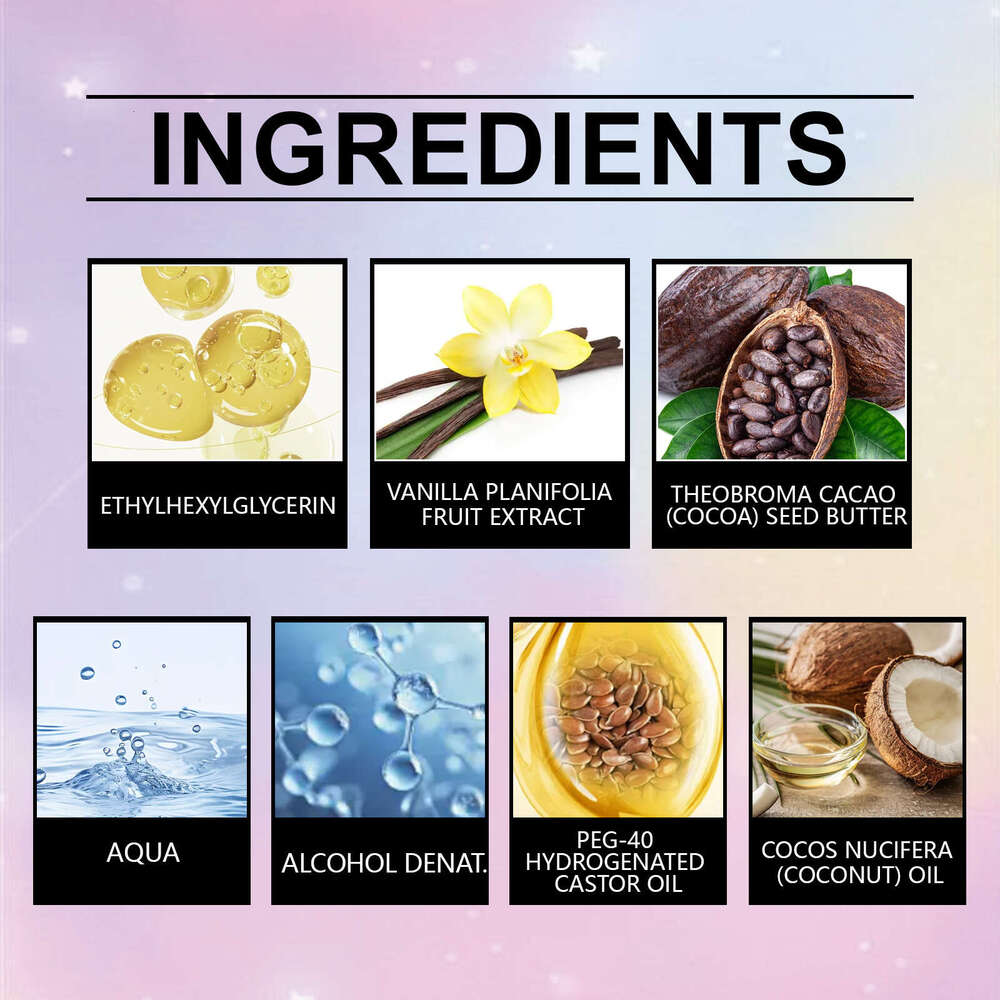 Roxelis Fragrance Spray Daily Long-lasting Fresh Scent Fruity Light Elegant Body Perfume Set S260131