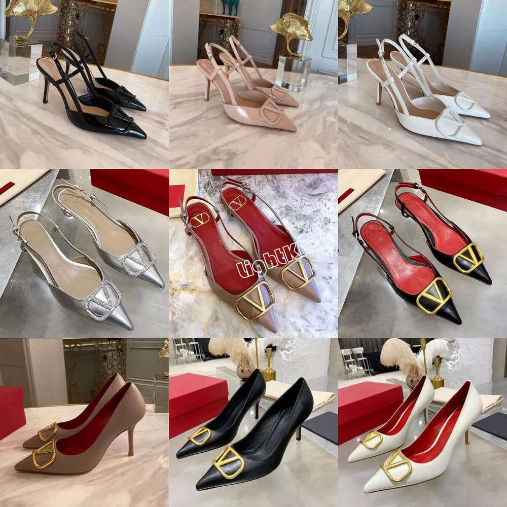 Designer High heels Sexy Lady Women's Dress Shoes Black Satin Strappy Wrap Crystal Strass Slingback pointy toe fomal heel stiletto Prom Casual Party Pumps With