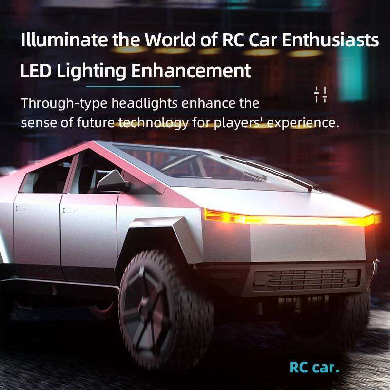 C8817 RC Alloy Car Model Simulation Off-Road Vehicle Camping Equipment Pickup Truck Kids Toys Boy Gifts Y260131