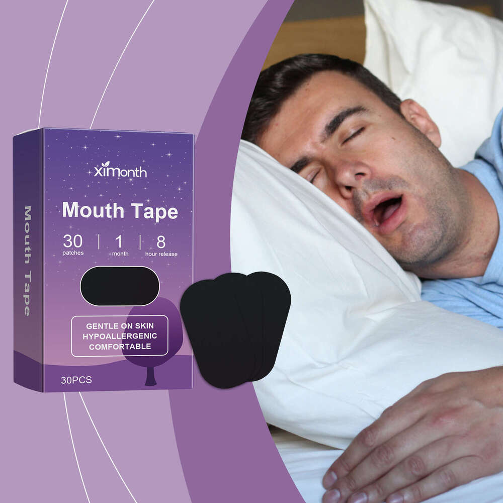 Ximonth Anti-Snoring Nighttime Gentle Body Reduce Snoring Comfortable Sleep Care Patch S260131
