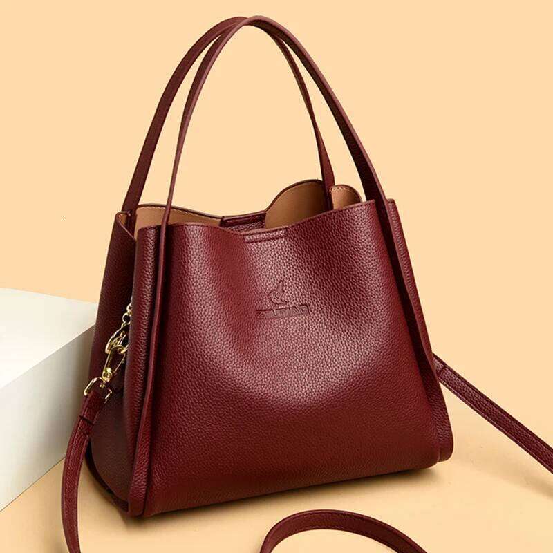 Genuine Brand Tote Bag Leather Luxury Designer Handbags High Quality Ladies Crossbody Hand Bags for Women