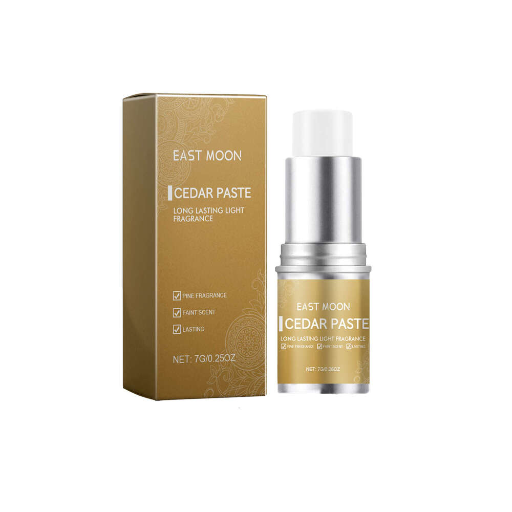 East Moon Cedar Refreshing Non-Sticky Long-Lasting Fragrance Men's Charm Balm Stick S260131