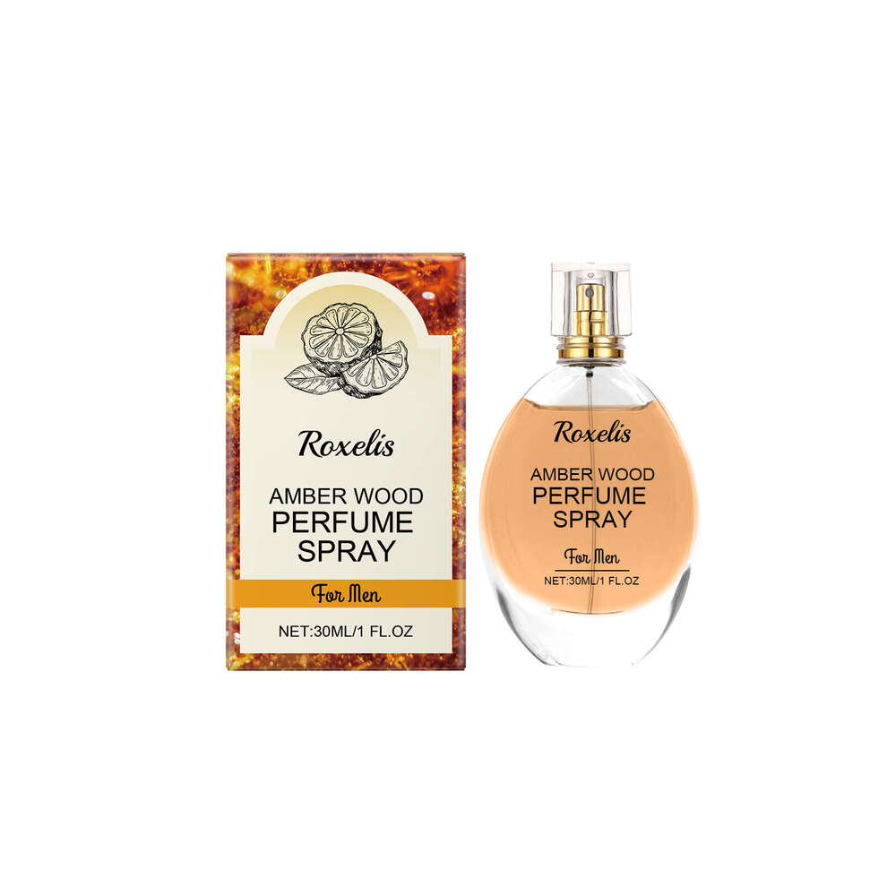 Roxelis Wood Spray Fresh Exudes Charm Amber Natural Elegant Long-lasting Fragrance Portable Perfume S260131