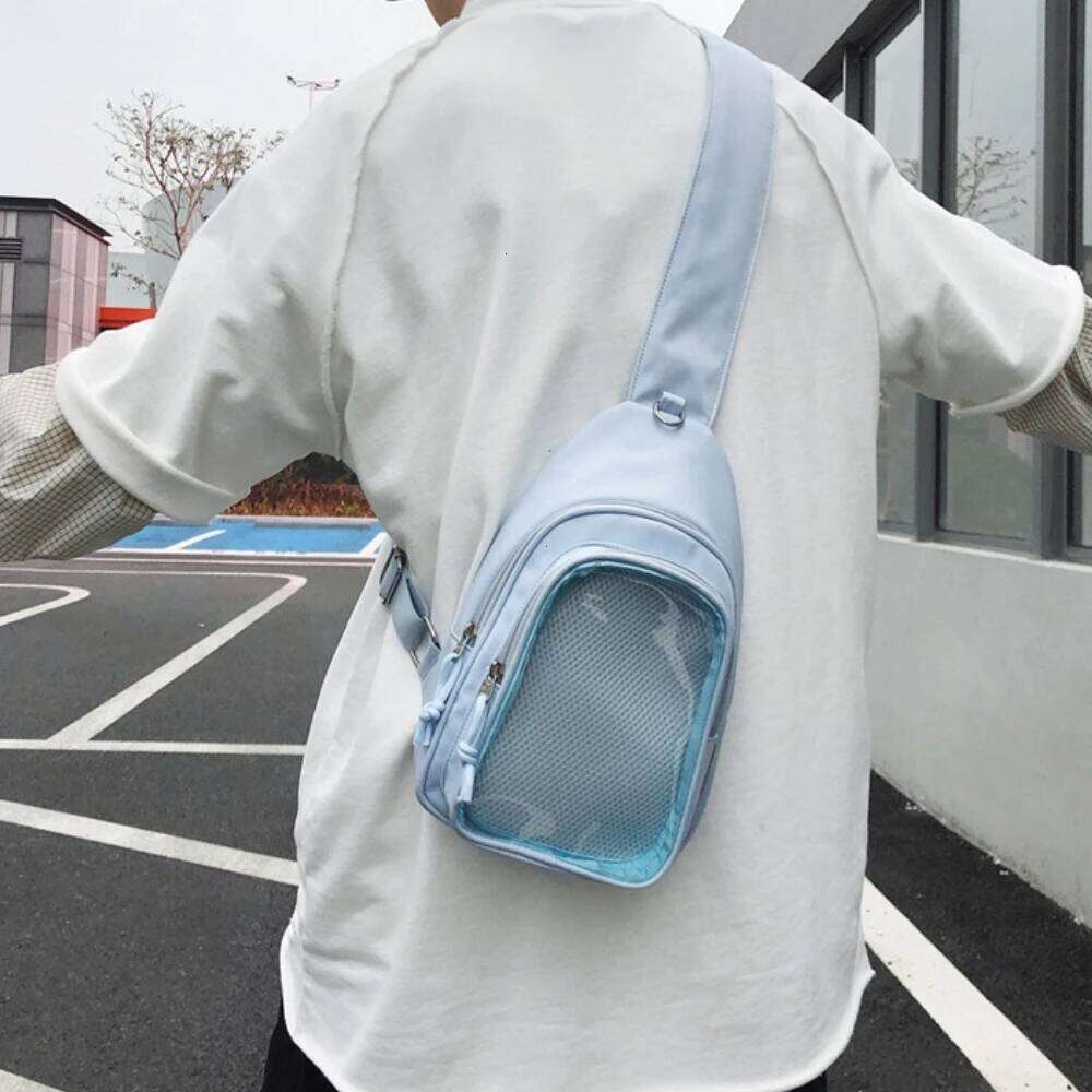 Kawaii Japanese Itabag Girls Soft Nylon Backpack Crossbody Bags 10CM Doll Women With Display Plate Cross Body Sling Pouch 2025