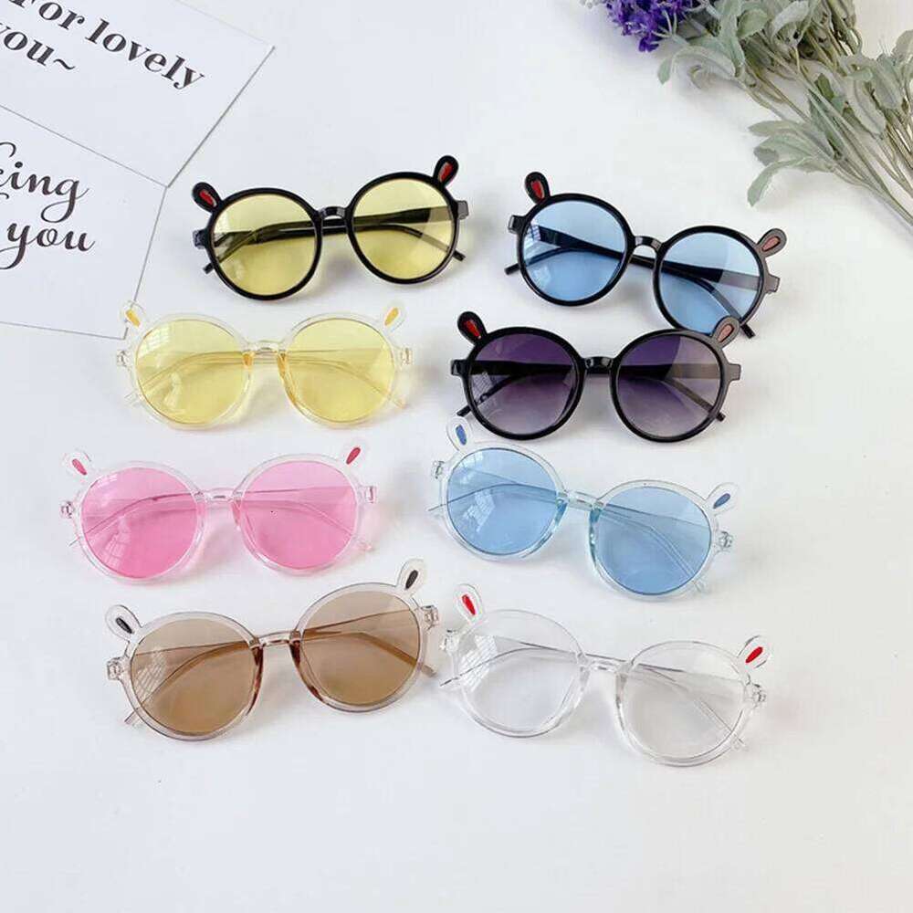 1Pcs Uv Glasses Baby Shades Black Blue Stylish Summer Eyewear Lightweight Outdoor Gift Kids Sunglasses H260130