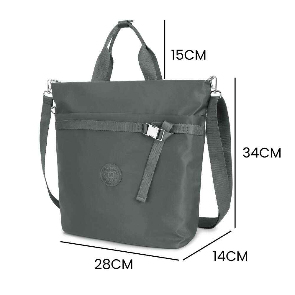 2025 New Nylon Waterproof Tote with Large Capacity, Fashionable, Simple, Casual, Lightweight Women's Handheld Shoulder Bag