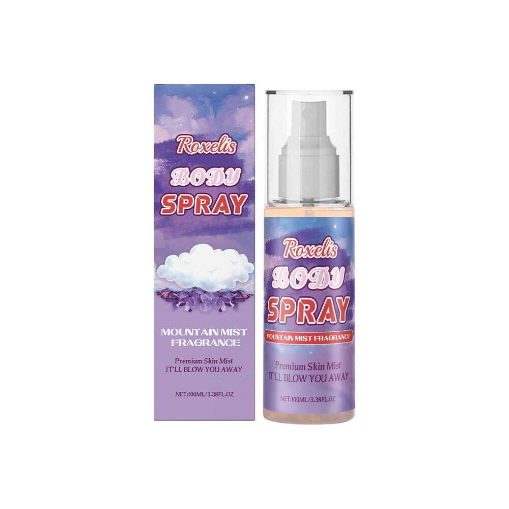 Roxelis Misty Atmosphere Perfume Niche Fresh Soft and Elegant Long-lasting Body Fragrance Spray S260131