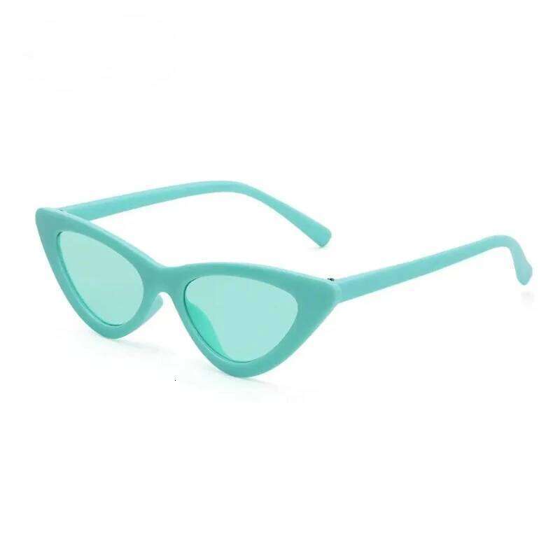 New Kids Sunglasses Fashion Retro Cat Eye for Boys Girls Students Non-Polarized Sun Glasses Trendy Party Favor H260130