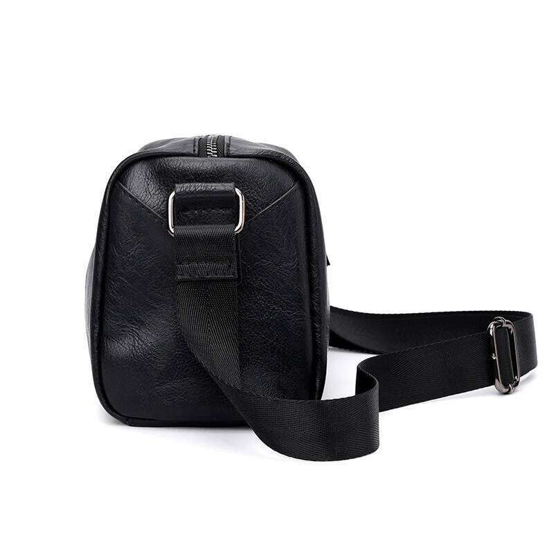 Men's single shoulder fashion leisure waterproof horizontal Korean version cross-body bag men's high-end sense;