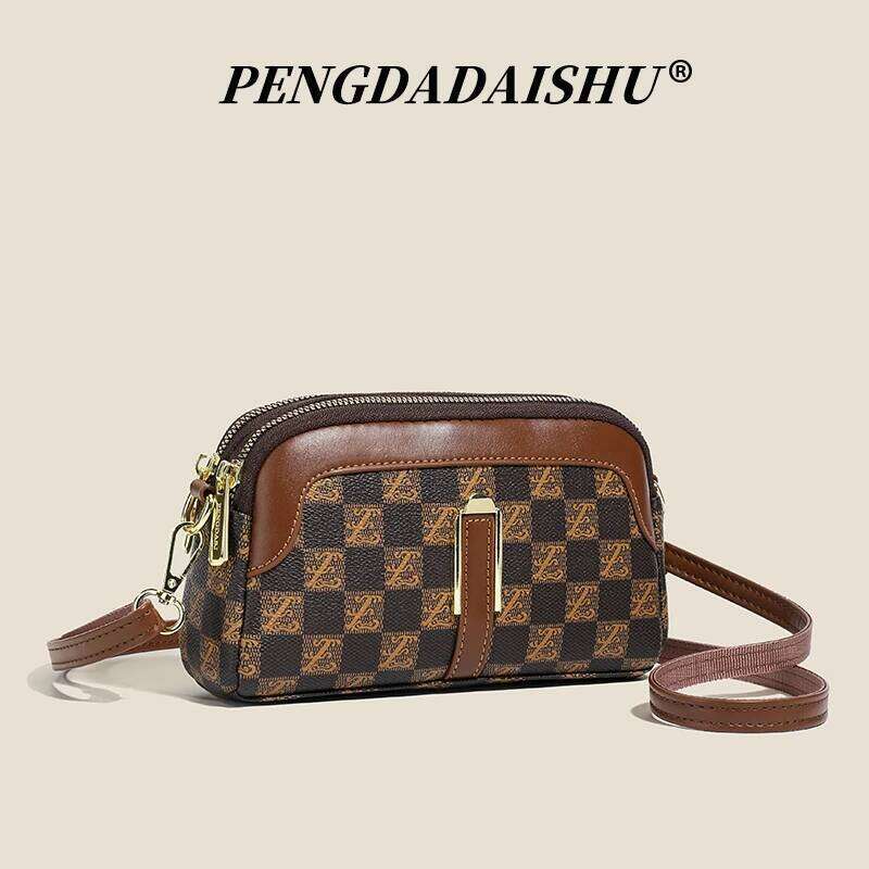 Zero Wallet Korean Edition Fashion Printed Versatile Casual Single Cross Shoulder Mini Bag