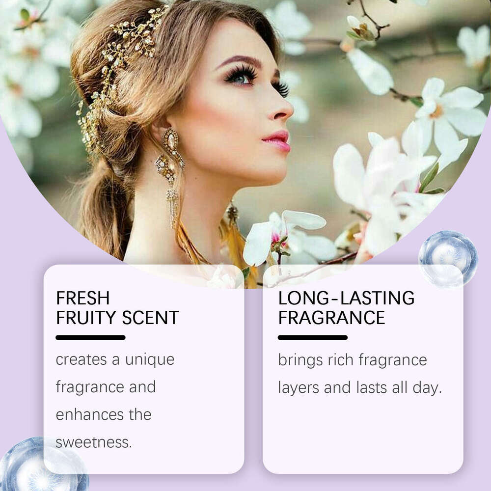 Roxelis Fragrance Spray Daily Long-lasting Fresh Scent Fruity Light Elegant Body Perfume Set S260131