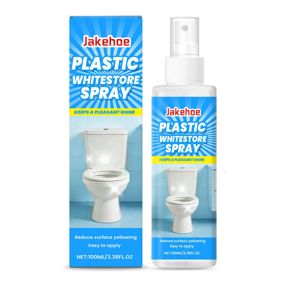 Jakehoe Plastic Cleaning Spray Suitable for Air Conditioners, Refrigerators, Toilets, Multi-Scene Surface Renovation and Maintenance Agent S260130