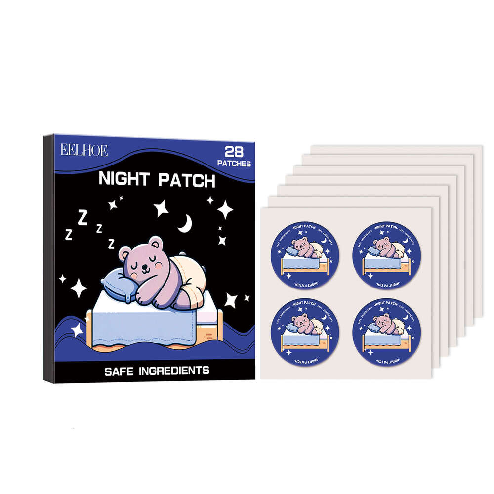 EELHOE Plant Cartoon Relieves Muscle Tension and Fatigue Helps Fast Sleep Goodnight Patch S260131