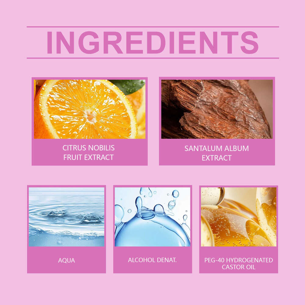 Roxelis Fruity Scent Women's Alluring Long-lasting Fragrance Natural Fresh Fruit Aroma Elegant Couple Dating Perfume S260131