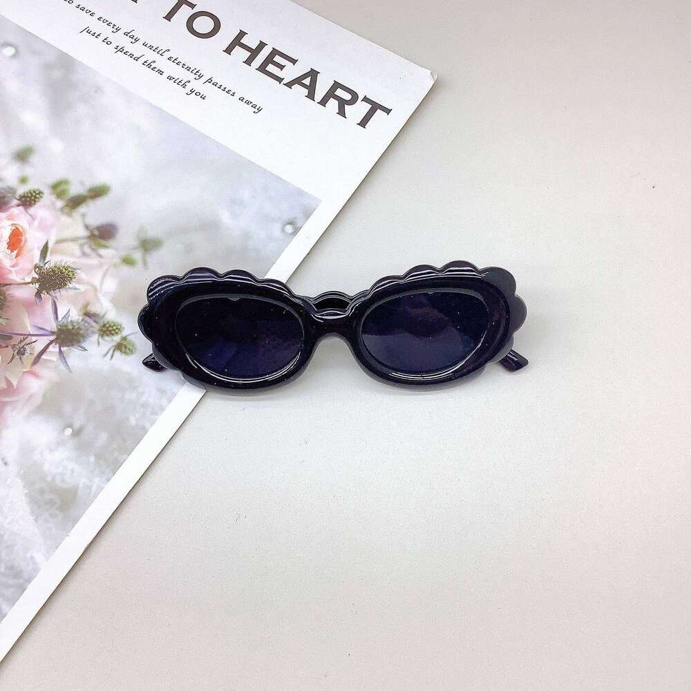 2025 UV400 Protection Boys' Glasses New Fashion Children's Cute Oval Frame Girls' Sunglasses H260130