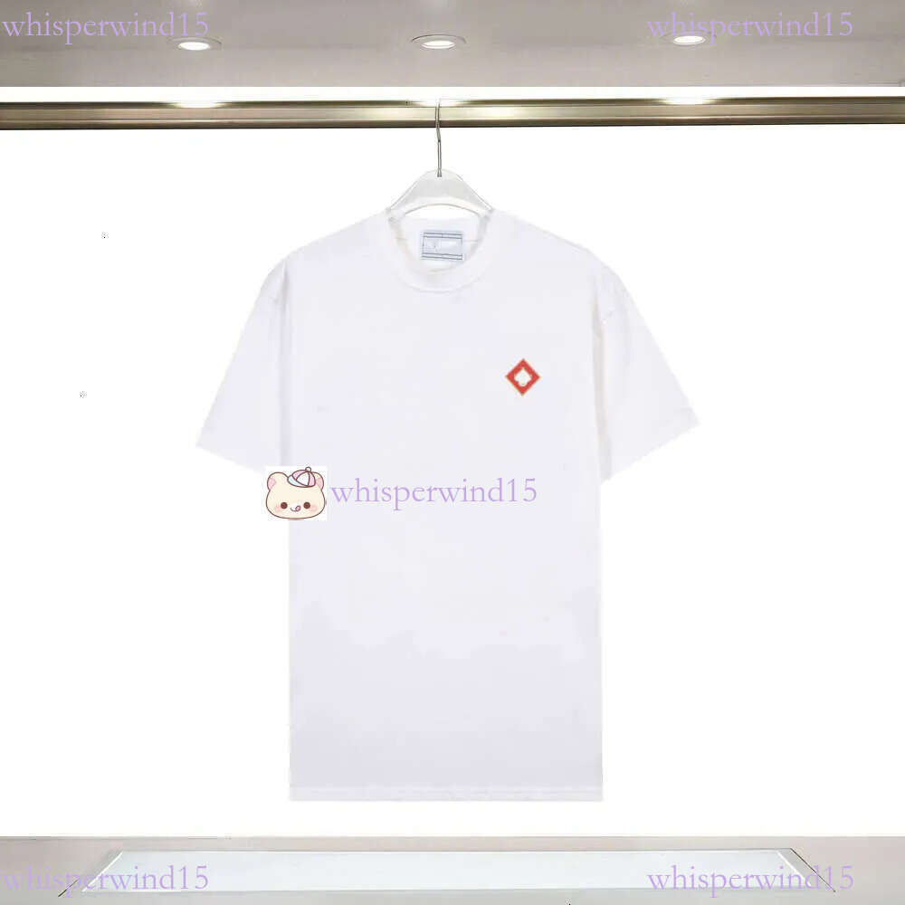 Casas Blancos Shirt Designer casas Luxury Vintage Print Graphic Cotton Casasly Short Sleeve Tops Womens Y2k Street Simple T Shirts Clothing Acasablanca Tshirt 757