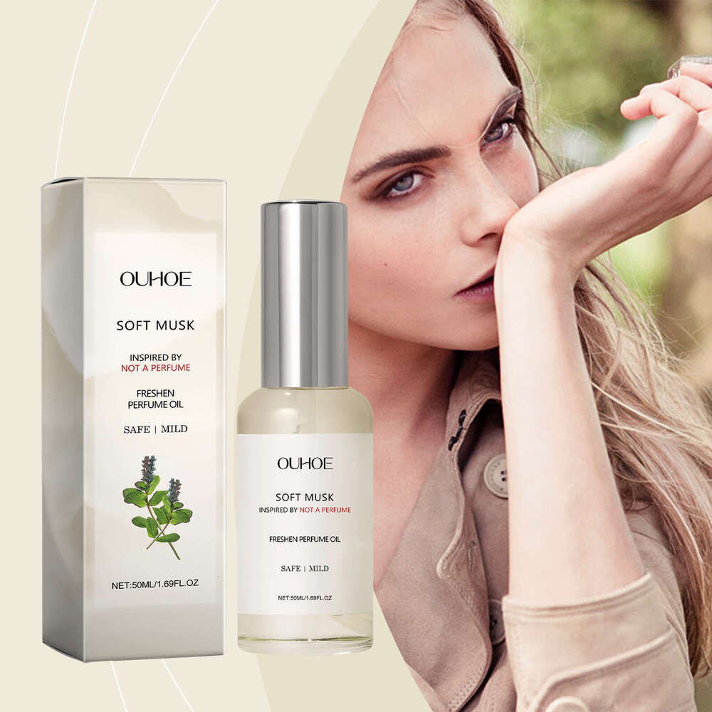 OUHOE Soft Perfume Oil Musk Niche Sweet Portable Elegant Natural Fresh Charm Long-lasting Fragrance S260131