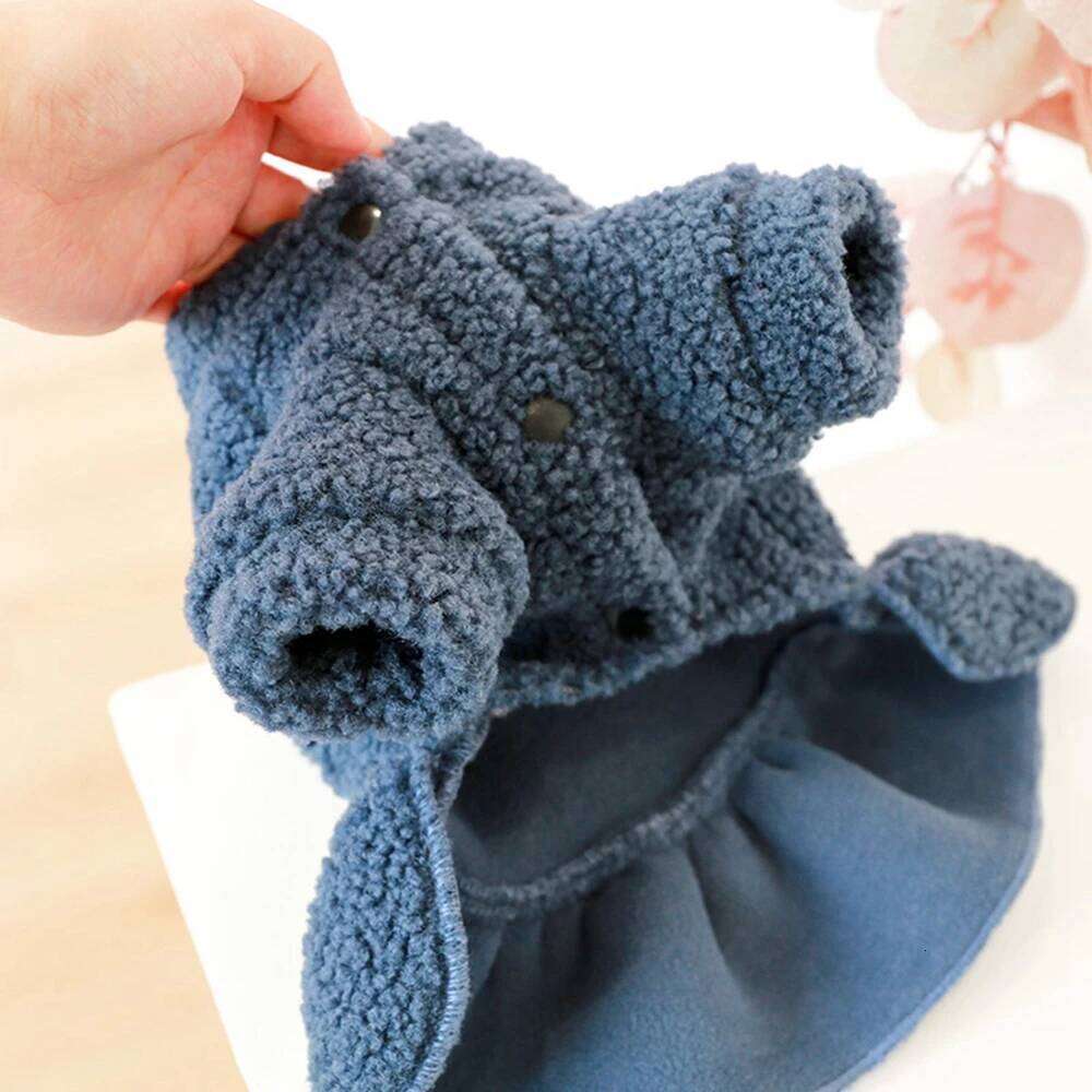 Thick Sweater Cats Winter Dog Warm Cat Coat Yorkshire Chihuahua Shirt Dress Pet Costume For Small Medium Dogs H260129