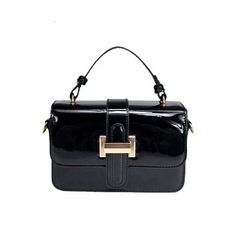 Small Square with High-end Design Glossy Finish for Women 2024 New Stylish and Versatile Single Shoulder Crossbody Bag XJ260131