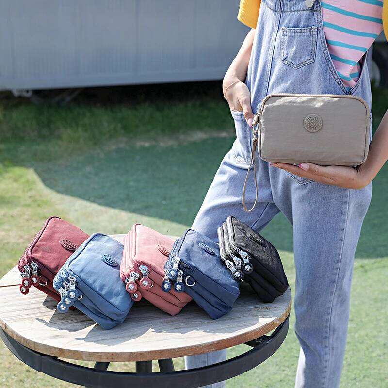 Mindesa Best Fashion Ladies Handbag Nylon Water Repllent Shoulder Casual Bag ID Case phone bag