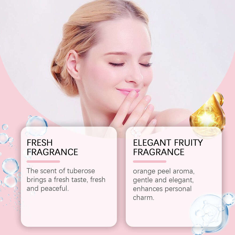 Roxelis Tuberose Fresh Scent Long-lasting Fragrance Natural Delicate Aroma Exudes Charm Perfume S260131