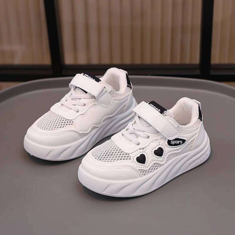 Children's Spring Sports ShoesAnti-Slip &Breathable Versatile Flat-Soled Trendy Sneakers,Mesh Breathable Casual Sneakers Y260128