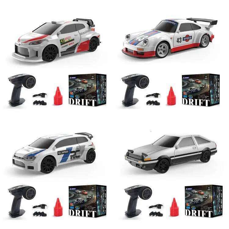 New Toys 1/43 4WD 2.4g RTR RC Four-wheel Drive Radio Control Mini Racing Drifting Remoted Car High Speed Model for Boy Y260131