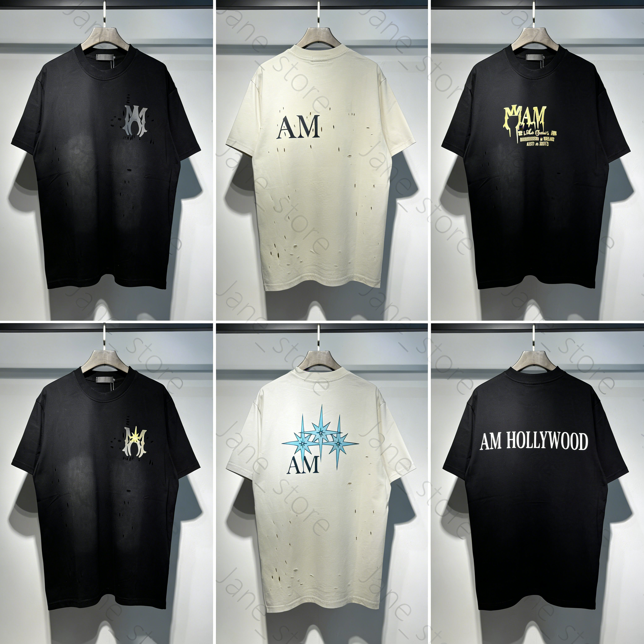 5A Designer T Shirt For Mens Womens Letters Print Graphic merican Summer Fashion Popular Casual Letter Tee Tops Round Neck Short Sleeve Shirts Tees 05