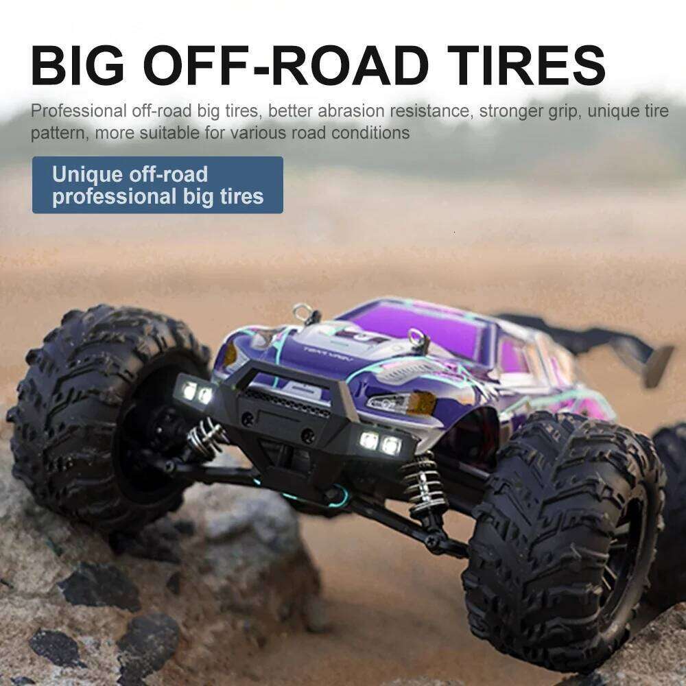 1:16 70km/h Super Brushless 50km/h Brushed RC Car 4x4 Off Road Remote Control High Speed Drift Racing Truck Toy Kids Adults Y260131