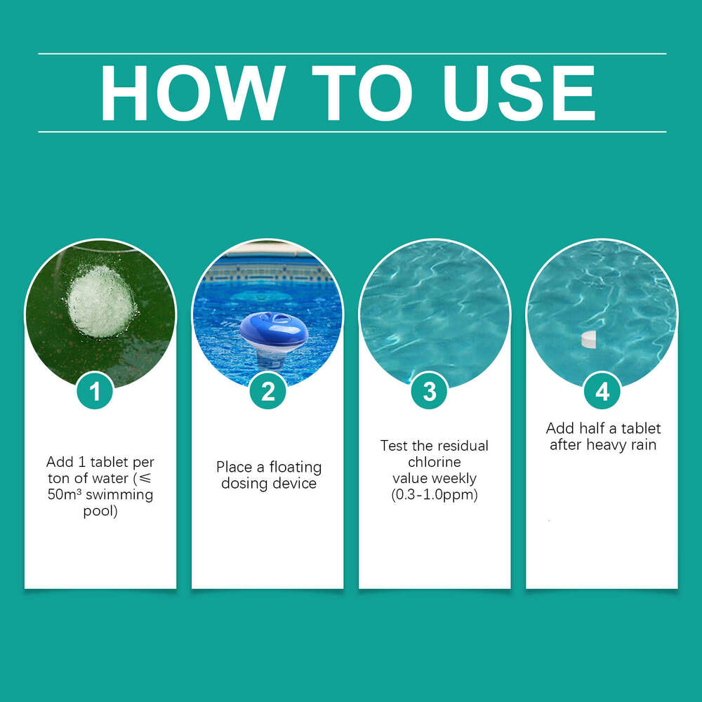 Jaysuing Daily Private Pool Descaling Deodorizing Instant Cleaning Tablets S260131