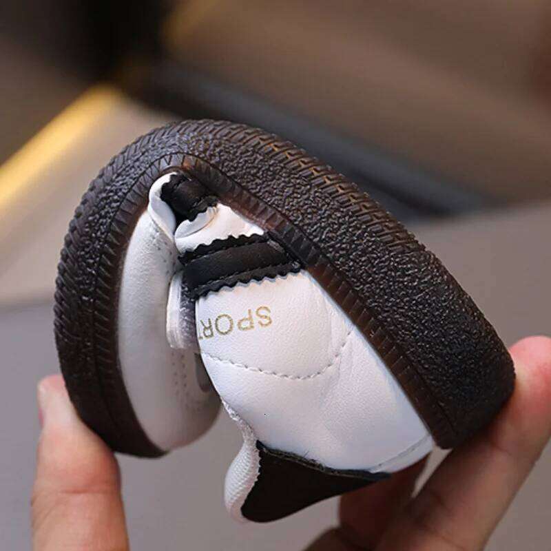 Children's Sneakers Boys Sport Toddler Baby Kids Soft Sole First Walkers Girls Hook Casual Outdoor Shoes Y260128