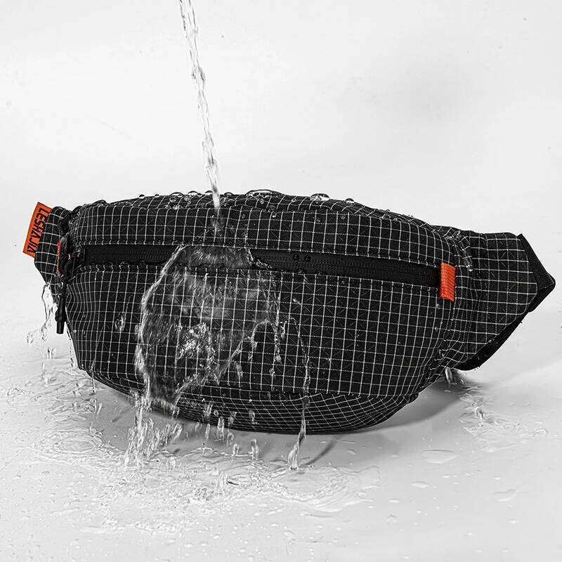 Cross-border new product outdoor autumn lightweight cross-body waist bag with large capacity, simple design, versatile and suita