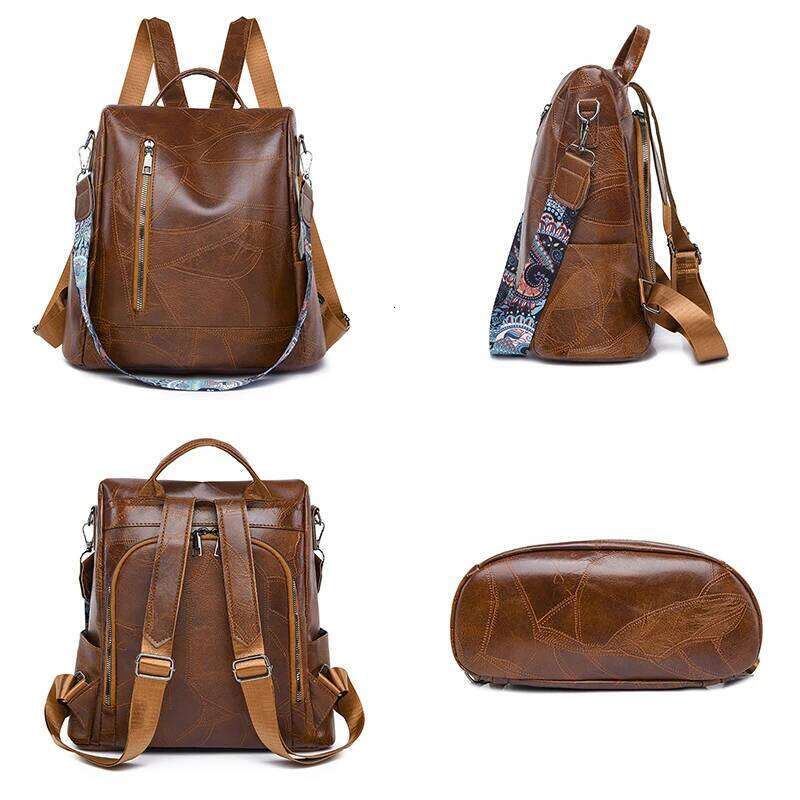 2024 Large Capacity Anti Theft Backpack Luxury Women Designer Bagpack Brand Mochilas Female Travel Backpacks For Girls Sac A Dos