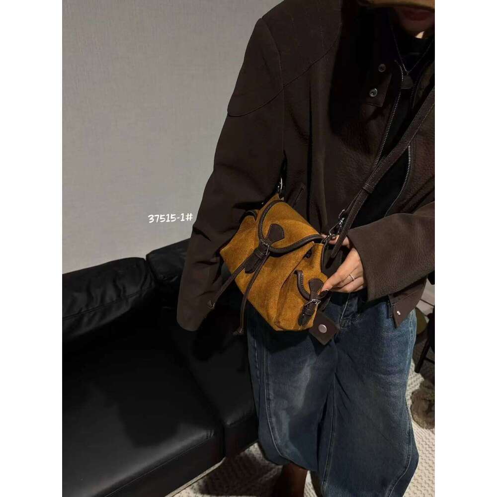 Autumn and Winter New High-end Retro Underarm Leopard Print Dumpling Leather Fashion Versatile Single Shoulder Messenger Bag XJ260131