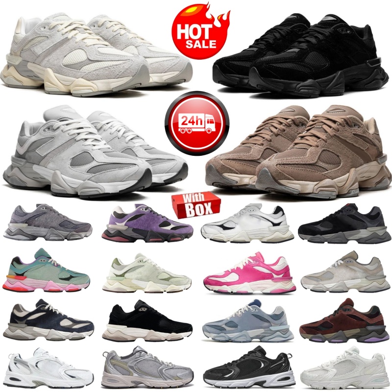 With Box Designer Shoes For Men Women Daily Outfit Running Shoes Leather Mesh Triple Black White Grey Blue Pink Red Green Light Trainers Outdoor Sneakers size36-46.5