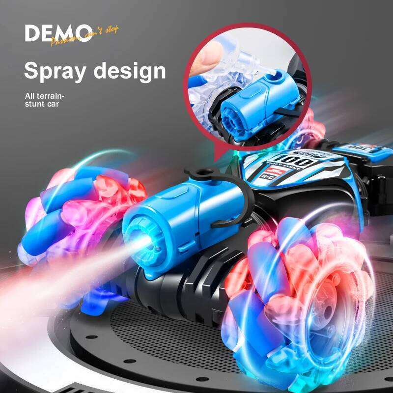 Top Stunt Car 2.4G Remote Control Cars RC Watch Gesture Sensor LED Rotation Gift Electronic Toy for Kids Boys Y260131