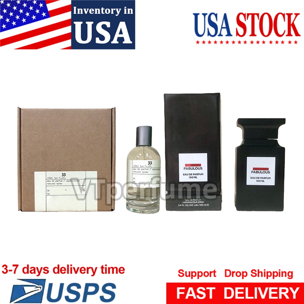 Perfume Men Designer Perfume Women Perfumes Fragrances for Women Luxury Perfume Cologne Long Lasting Fragrance Eau de Toilette USA Fast Shipping High Quality