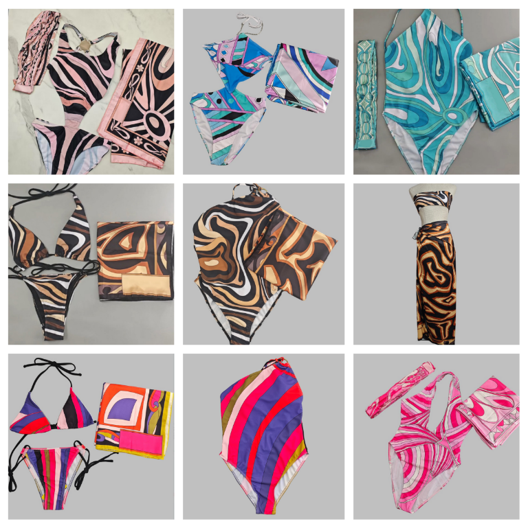 10A Swimsuit Swimwear Bikini Sexy Beach Swim Suit Jumpsuit Scarf Bodysuit Shapewear Outfit Surf Wear Beachwear 34593