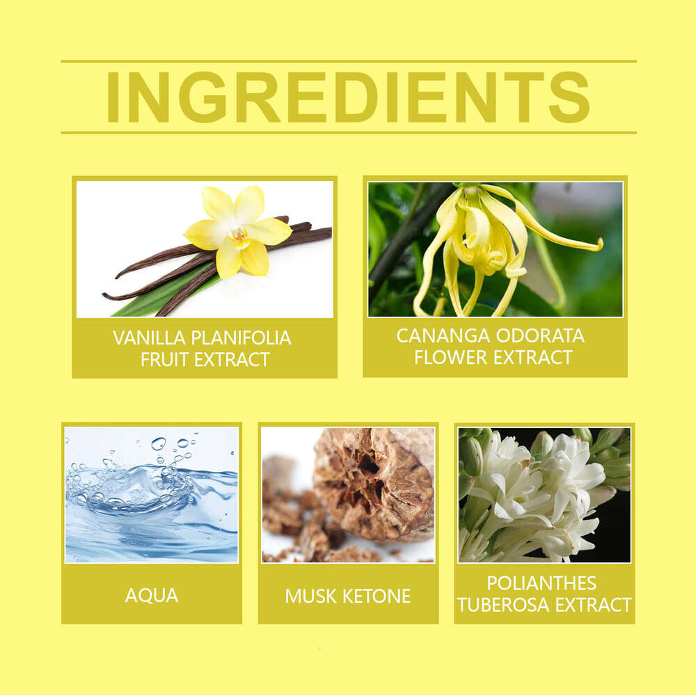 EELHOE Ylang Evening Body Spray Light Fresh Soft Scent Natural and Elegant Fragrance S260131