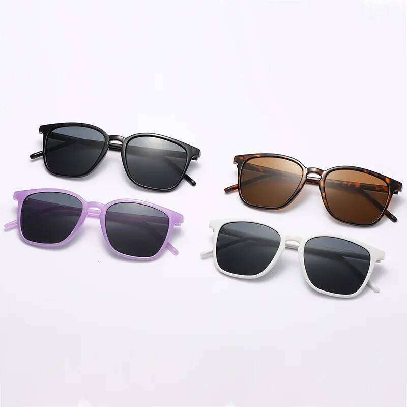Vintage Square Polarized Men Women Brand Designer Retro Driving Sunglasses UV400 H260130