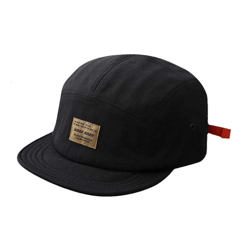 Breathable shortbrim baseball cap for men and women versatile soft top hiphop brim trendy hat 260120