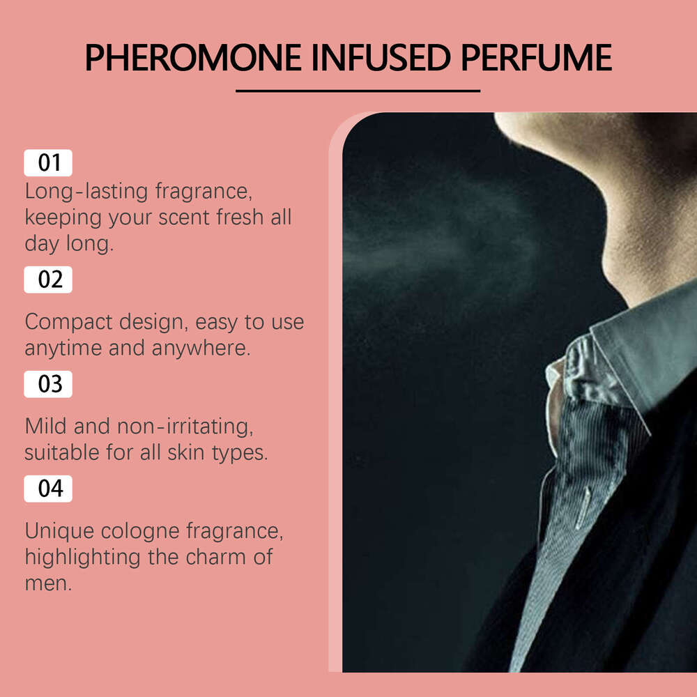 Roxelis Floral Spray Men's Long-lasting Cologne Jasmine Perfume Natural Fresh Charm Portable Fragrance S260131