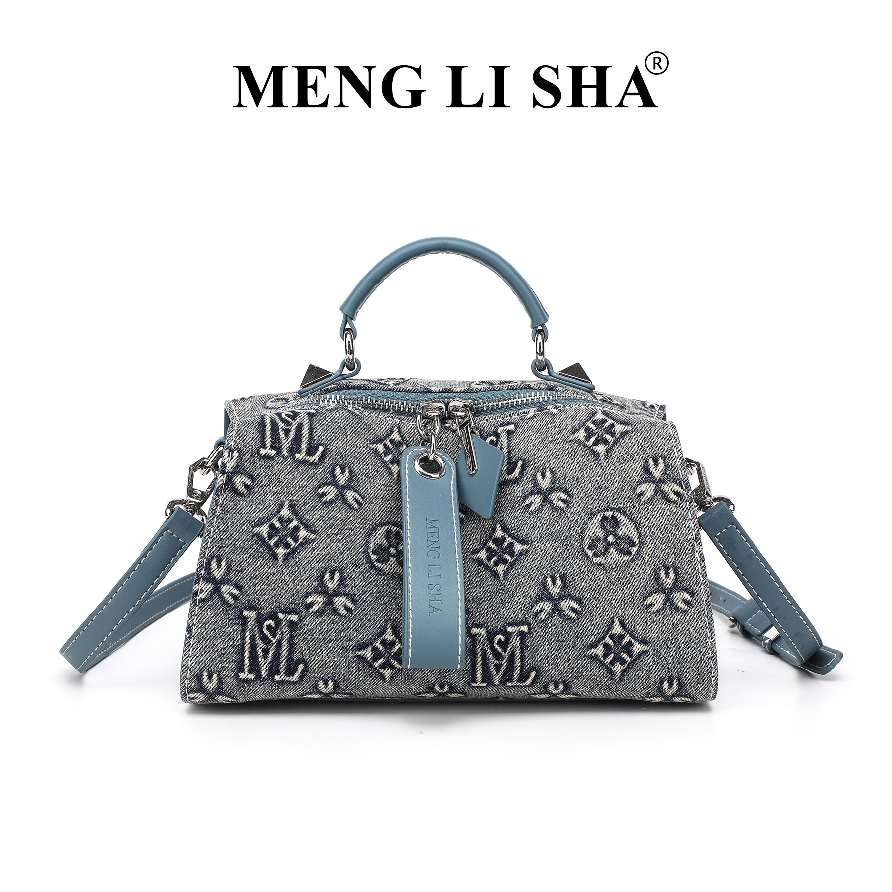 Brand Factory Embroidered Single-Shoulder Crossbody Boston Pillow Bag for Women 2026 New Style Commuting Versatile Elegant Handbag Lady's Wallet