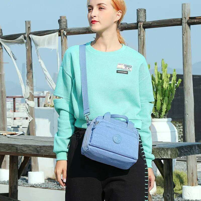High quality portable nylon fashion casual shoulder crossbody 2023 new women's bag waterproof handbag 8670